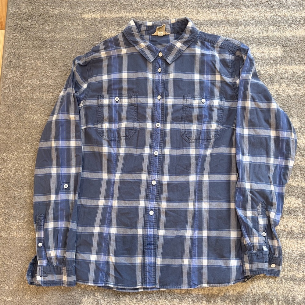 Duluth Trading Co Plaid flannel Shirt